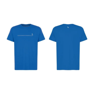Camiseta Lupo Manga Curta Basic II Azul XG