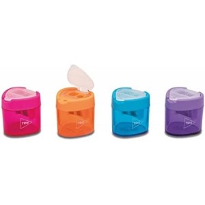 Apontador Duplo com Depósito e Tampa SU266 TRIS