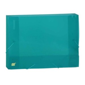 Pasta Elástico Of - Dorso 2 cm - Transp. VERDE