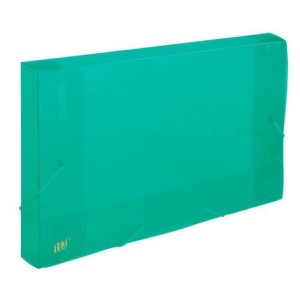 Pasta Elástico OF - Dorso 3cm - Transp. VERDE