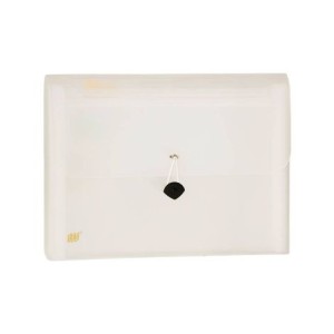 Pasta Sanfonada c/ 12 Divisões - A4 CRISTAL