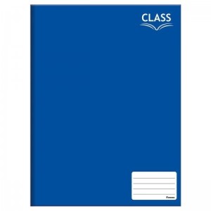 Caderno Brochurao 48 Folhas Costurado Azul Foroni