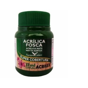 Tinta acrílica fosca 37ml verde musgo acrilex