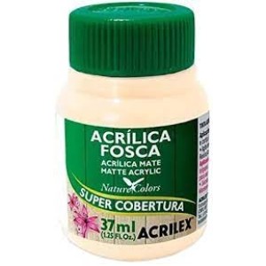 Tinta Acrílica Fosca 37 ml Acrilex  Amarelo Pele