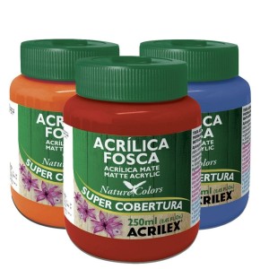 Tinta Acrilica Pote 250ml Acrilex Diversos