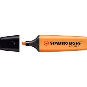 Caneta Marca Texto Stabilo Boss Laranja