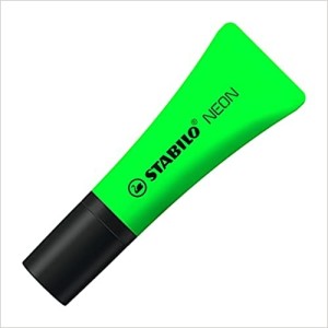 Marca Texto Stabilo Neon Verde