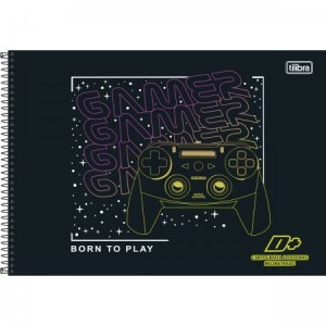 Caderno Cartografia Milimetrado D+ - Tilibra