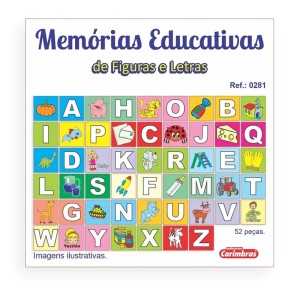 Memória de Figuras e Letras Ref 0281 Carimbras