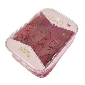 Estojo Baú Grande Disney Princesa em PVC Cristal com Zíper DAC 4205