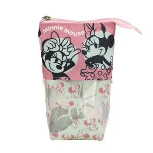 Estojo Retrátil Disney Minnie Vira Porta Lápis DAC 4206
