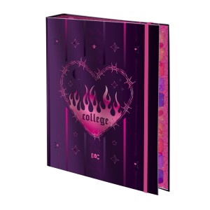 Fichário Colegial College com 48 Folhas Decoradas DAC 4148
