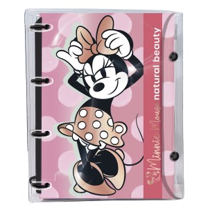 Fichário Universitário Disney Minnie com Capa em PVC Cristal  com 144 Folhas Decoradas DAC 4201