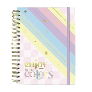 Caderno Smart Colegial Enjoy com Folhas e Divisórias Reposicionáveis DAC 4167