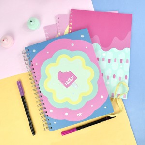 Caderno Smart Universitário Hello com 80 Folhas Reposicionáveis 90g DAC 4064