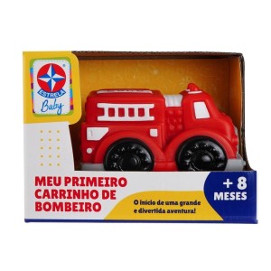 Meu Primeiro Carrinho de Bombeiro Estrela Baby