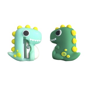 Apontador Dinossauro com Borracha Mania de Sticker