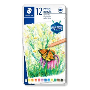 Lápis de Cor Design Journey com 12 Cores Pastel Staedtler