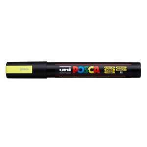 Caneta Marcador PC-5M Amarelo Fluorescente Posca