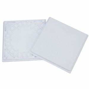 Godet Moldado em Poliestireno 36 x 36 cm com Tampa e 30 Cavidades MOD. 12469 Trident