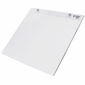 Prancheta Portátil A3 Fórmica Branca com Prendedor Acrílico Reversível MOD. 48-A3FA Trident