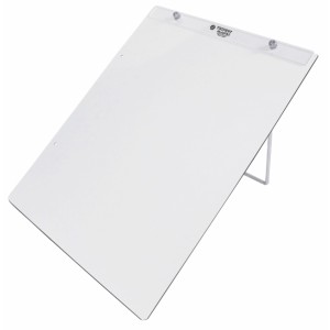 Prancheta Portátil A4 Fórmica Branca com Prendedor Acrílico e Suporte Reversível MOD. 48-A4FAS Trident