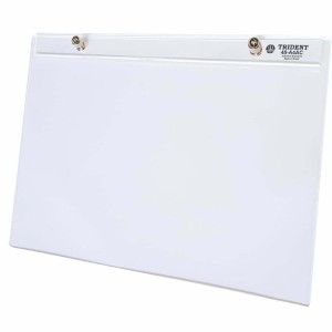 Prancheta Portátil A4 de Acrílico Cristal com Prendedor Acrílico MOD. 48-A4AC Trident