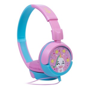 Headphone Unicórnio HP304 Fone de Ouvido Infantil Rosa e Azul Oex