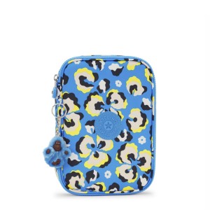 Estojo Kipling 100 Pens Leopard Floral