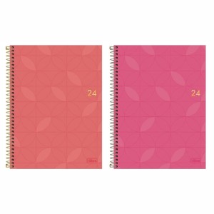Agenda Executiva Espiral Spot Feminina M9 2024 Tilibra