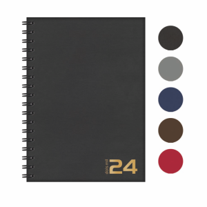 Agenda Espiral Diária Monaco 2024 Redoma