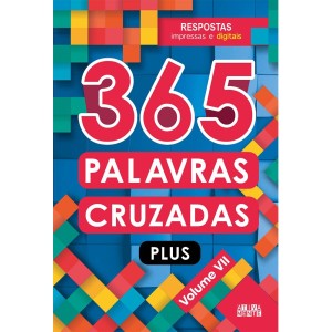 Livro 365 Palavras Cruzadas Plus Volume III Ciranda Cultural