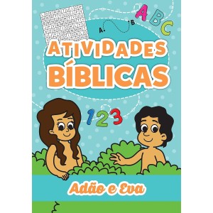 Livro Adão e Eva Atividades Bíblicas Ciranda Cultural