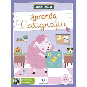 Livro Apoio Escolar Aprenda Caligrafia Ciranda Cultural