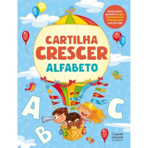 Livro Cartilha Crescer Alfabeto Ciranda Cultural