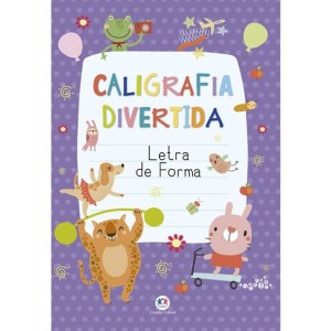Livro Caligrafia Divertida Letra de Forma Ciranda Cultural