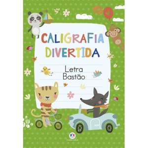 Livro Caligrafia Divertida Letra Bastão Ciranda Cultural