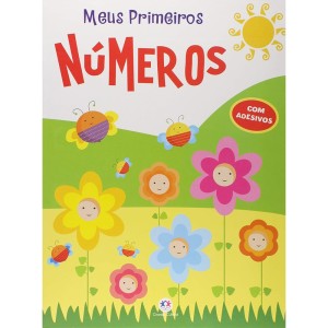 Livro com Adesivos Meus Primeiros Números Ciranda Cultural