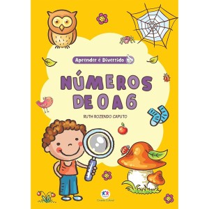 Livro Números de 0 a 6 Ciranda Cultural