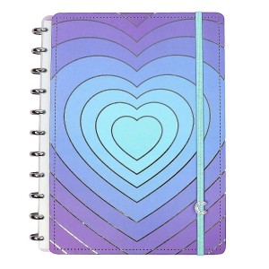 Caderno Inteligente Silver Love Médio 80 Folhas