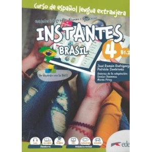 Instantes Brasil 4 B1.2 - Libro Del Alumno + Cuaderno De Ejercicios + Libro Digital