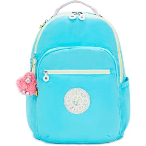 MOCHILA ESCOLAR CLASS SEOUL - BLUE SEA MIX KIPLING