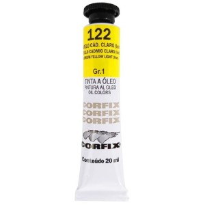 Tinta Oléo Amarelo Cadmio Claro 20ml Corfix G1