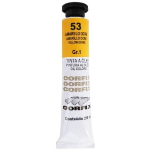 Tinta Oléo Amarelo Ocre 20ml Corfix G1