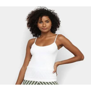 Camisete Lupo Básica Feminina Branco G