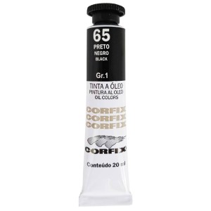 Tinta Oléo Preto 20ml Corfix G1