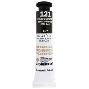 Tinta Oléo Preto Marte 20ml Corfix G1