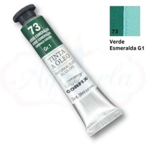 Tinta Oléo Verde Esmeralda 20ml G1