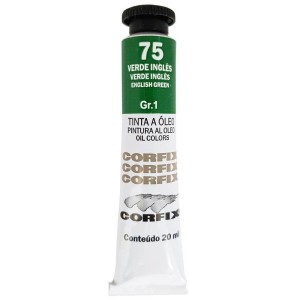 Tinta Oléo Verde Inglês 20 ml Corfix G1