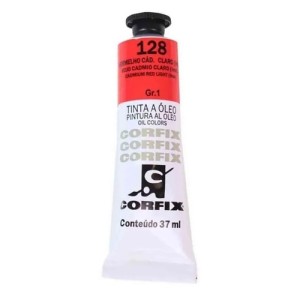 Tinta Oléo Vermelho Cadmio Claro 20ml Corfix